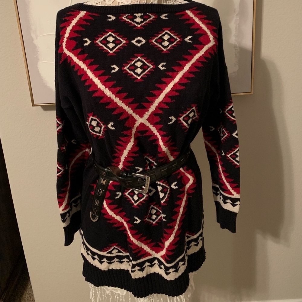 EUC Ralph Lauren Native American knit sweater. Size Large.